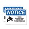Signmission Video Surveillance In Use On These Premises OSHA Notice Sign, Vinyl Decal, 10in W x 7in L, 2PK OS-2PACK-NS-D-710-L-16813 - alternate 1